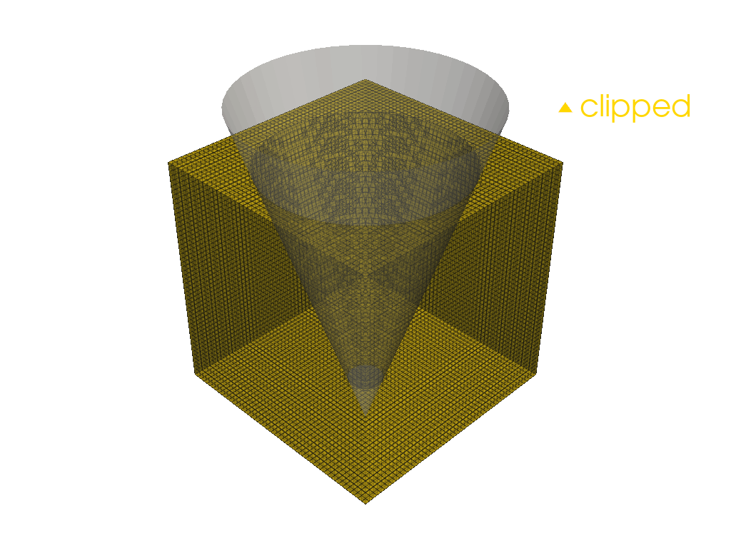 clip with surface